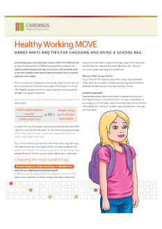Parent Tips: School Bags