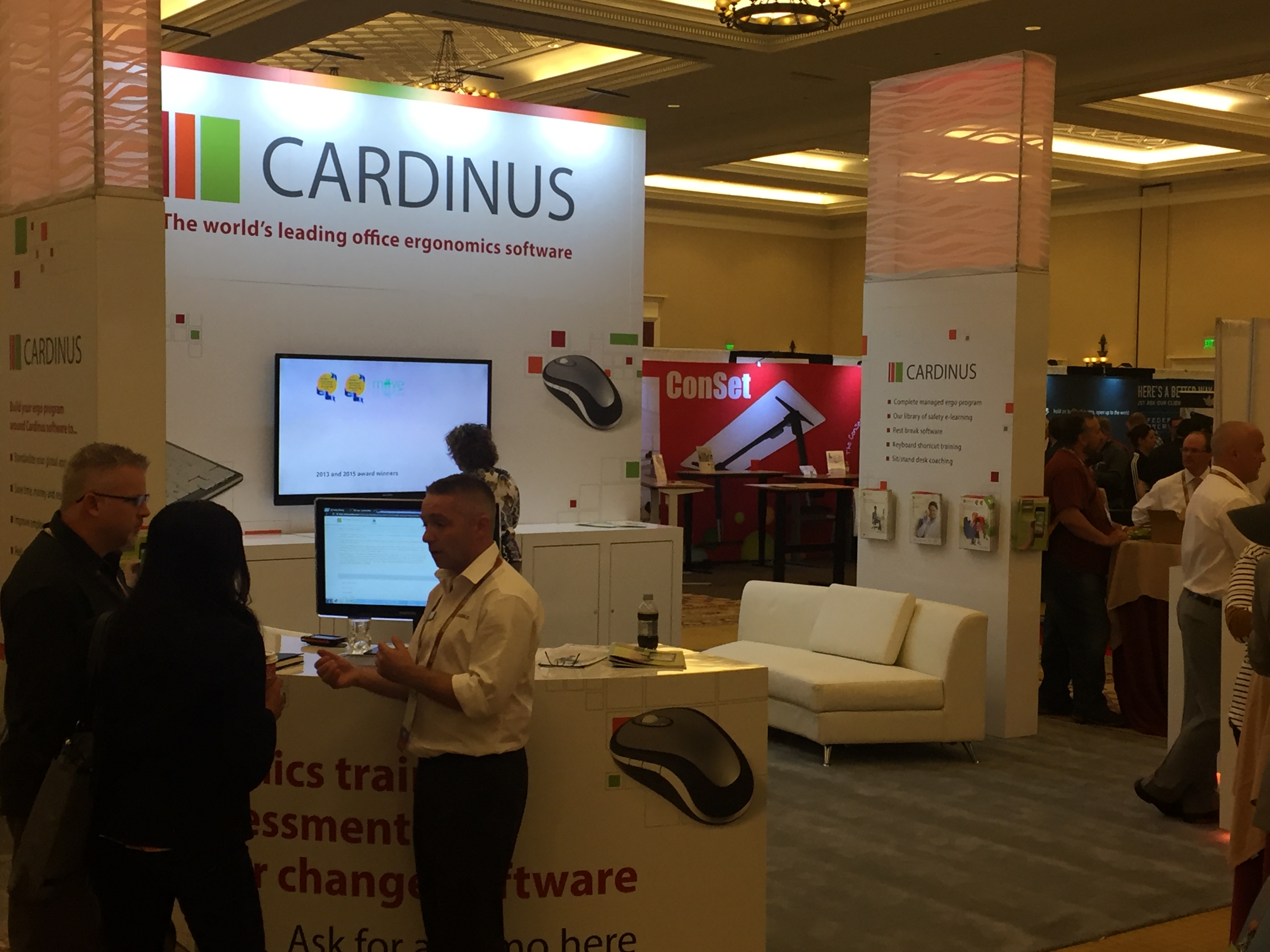 Cardinnus stand at ErgoExpo 2016
