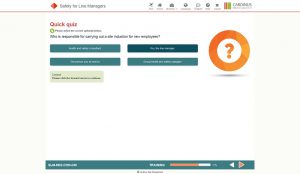 Safety for Line Managers Quiz