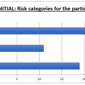 Graph of initial categories for participants