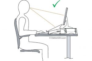 Correct setting for monitor, arms and risers