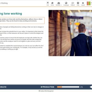 Defining Lone Working