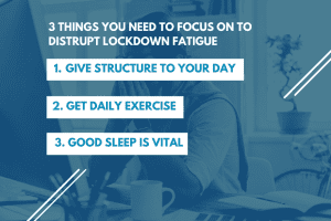 3 Things You Need to Focus on to Disrupt Lockdown Fatigue