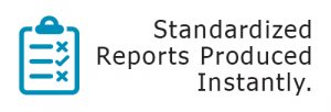 Standardized Reports Produced Instantly with Healthy Working Pro