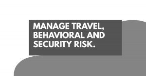 Manage Travel, Behavioral and Security Risk | Cardinus Risk Management