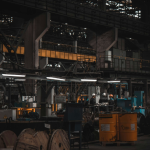 A sprawling factory floor