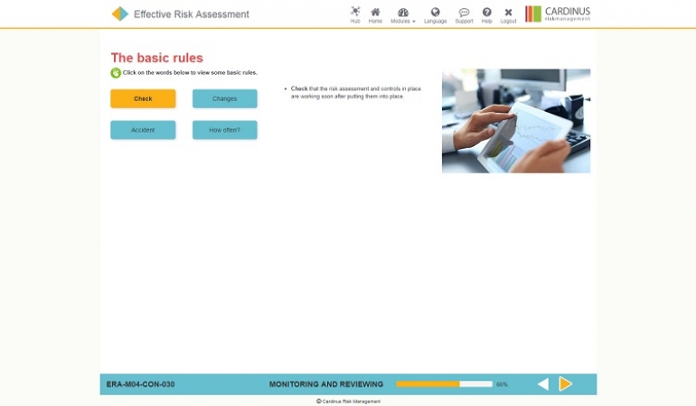 Online Risk Assessment Training | Cardinus