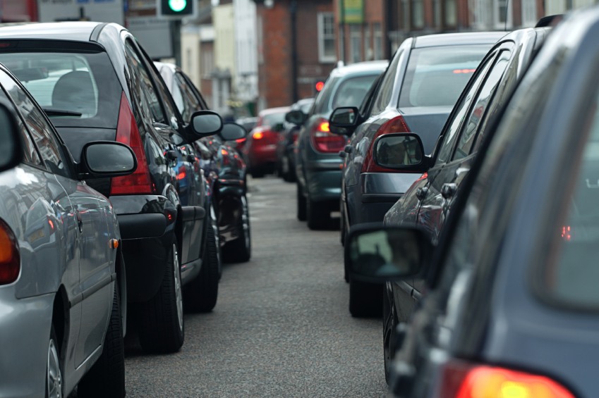 Fleet – traffic jam cars Cars stuck in traffic