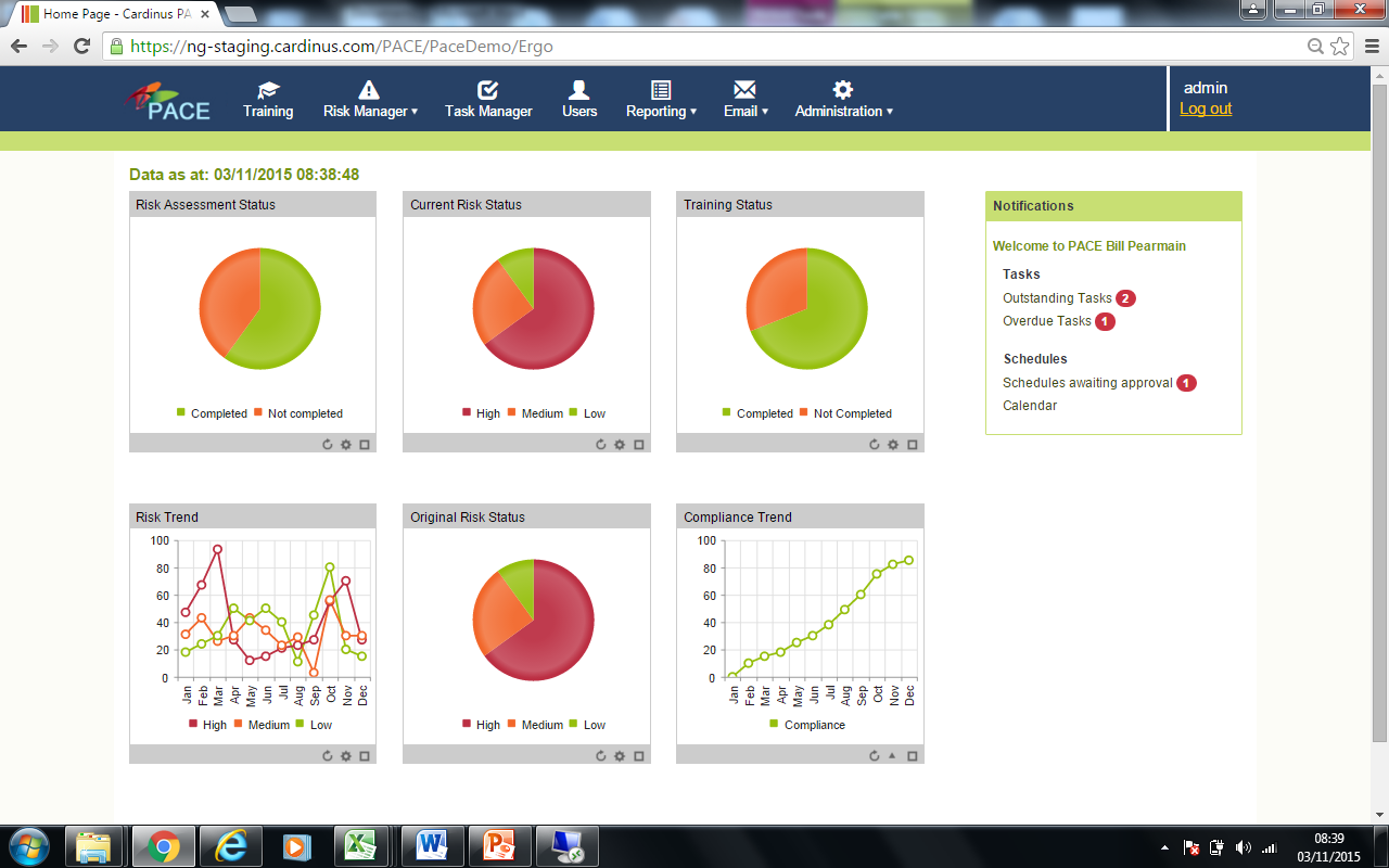PACE - Management System
