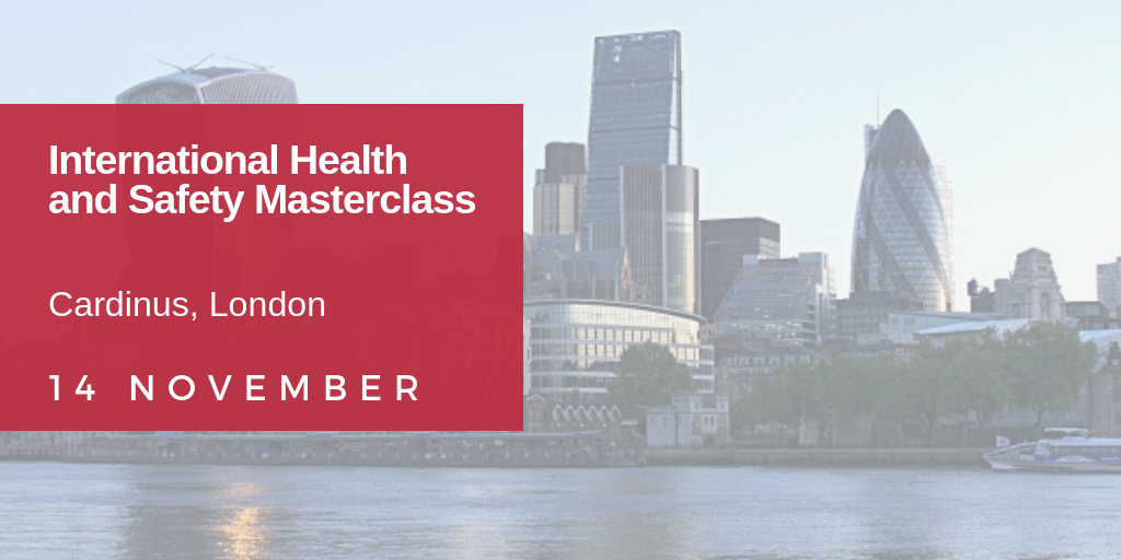 Health and Safety Masterclass | 14 November 2018