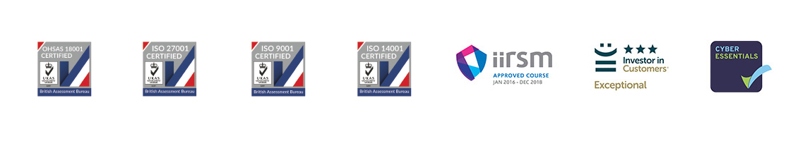 Safety and DSE Sub-Category Accreditations | Cardinus Risk Management Safety and DSE Sub-Category Banner