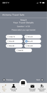 Travel Safe App