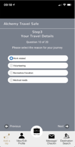 Travel Safe App