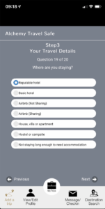 Travel Safe App