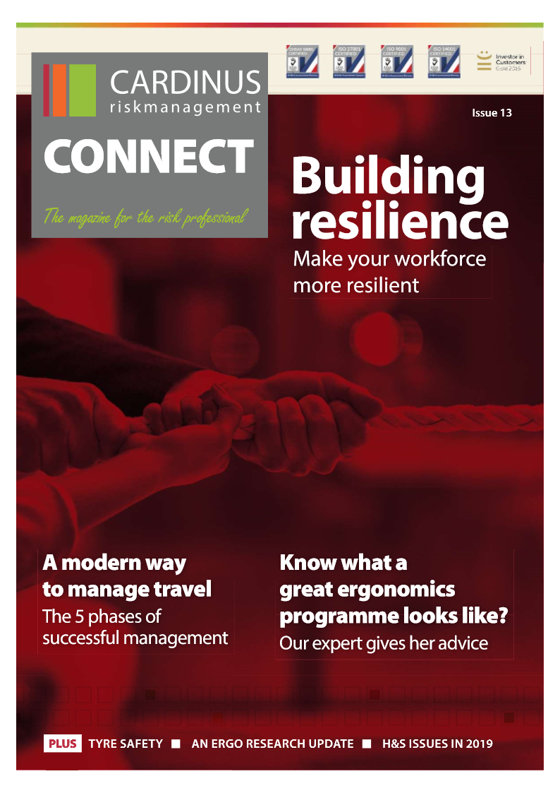 Cardinus Resilient workforce magazine cover 