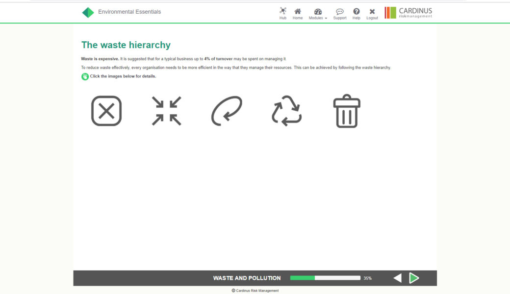 Environmental Essentials E-Learning | Healthy Working