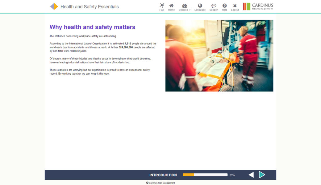 Health and Safety Essentials E-Learning | Healthy Working