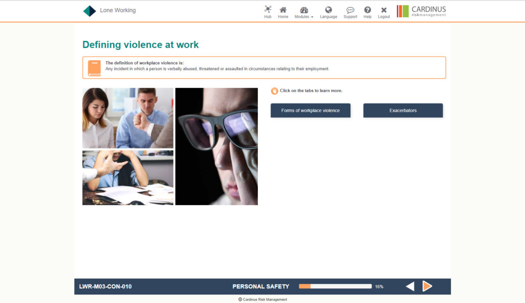 Lone Worker E-Learning | Healthy Working
