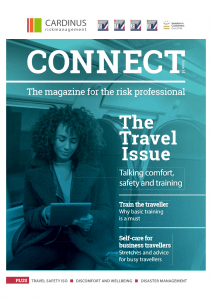 The Travel issue | Issue 14 of Cardinus Connect, the magazine for the risk professional