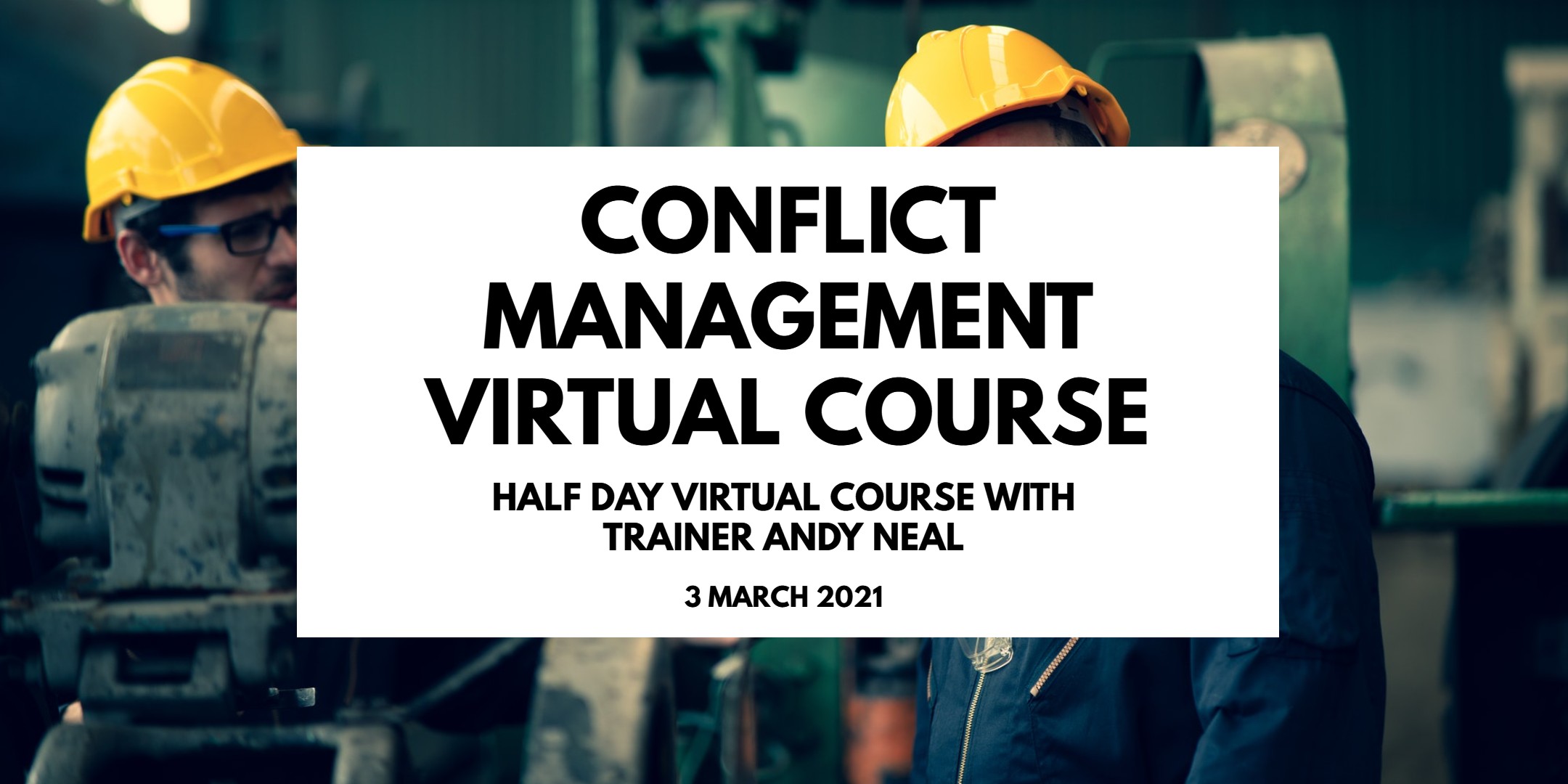 Conflict Management Virtual Course