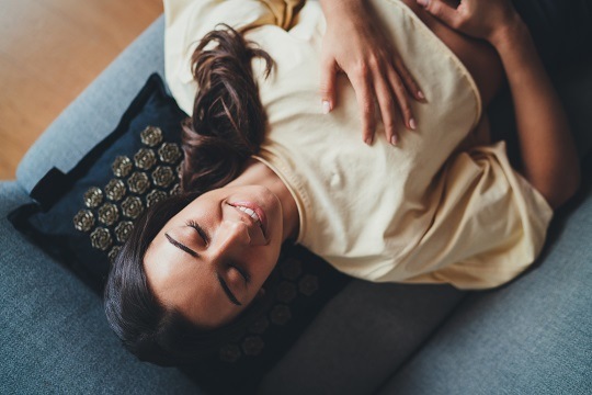 Personal Wellbeing Course from Cardinus Risk Management Top,View,Of,Young,Happy,Beautiful,Woman,Relaxing,With,Closed