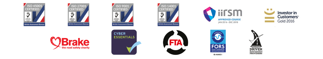 Cardinus partner and accreditation logos