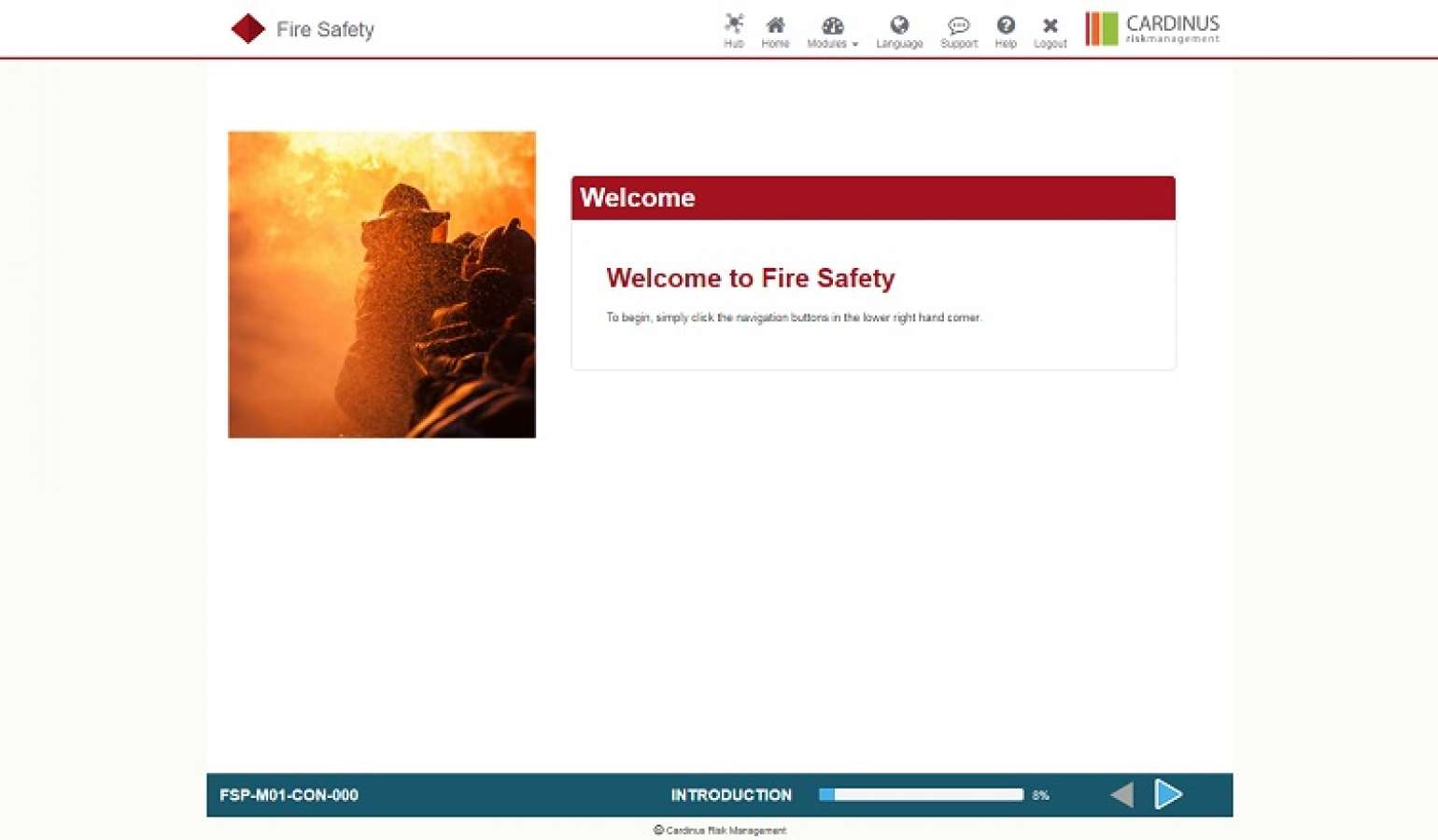 Online Fire Safety Training ELearning BAFE SP205 Certified
